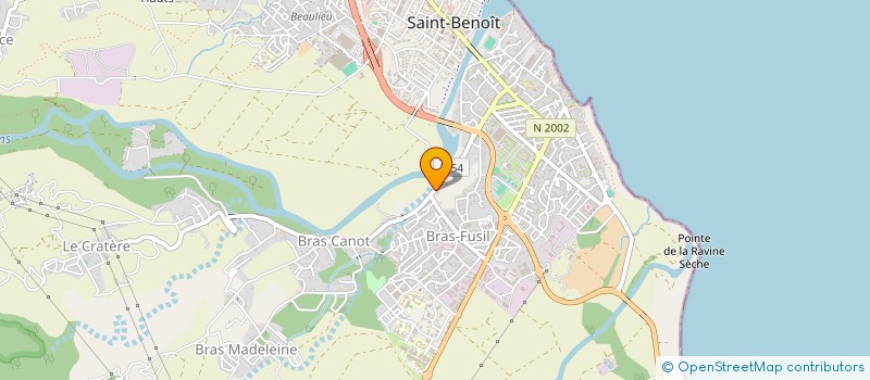 localisation de l'entreprise TERRE ROUGE à SAINT-BENOIT