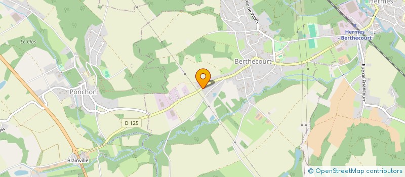 localisation de l'entreprise TERRE SAUVAGE  BERTHECOURT