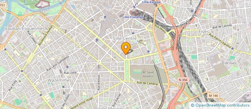 localisation de l'entreprise TERRE TECHNOLOGIE à LILLE