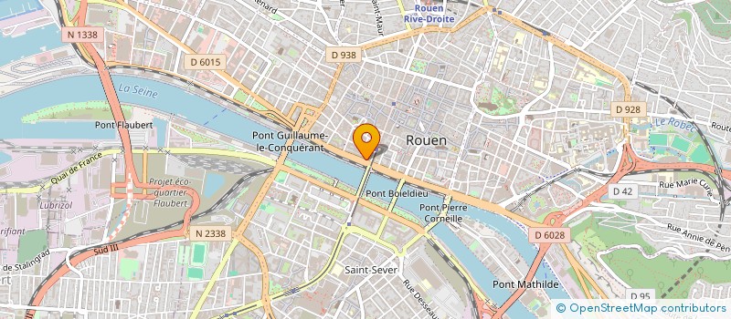 localisation de l'entreprise TERRE TRANSIT à ROUEN