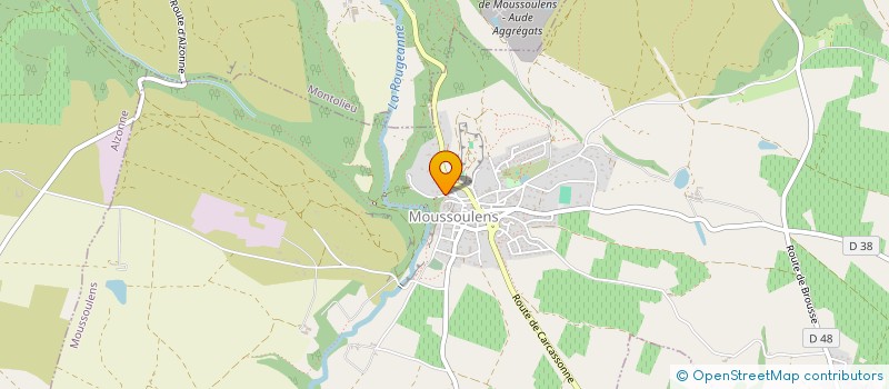 localisation de l'entreprise TERRE VIE ENERGIE  MOUSSOULENS