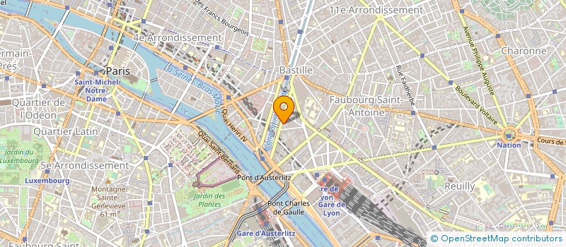 localisation de l'entreprise TERRE VOYAGES à PARIS