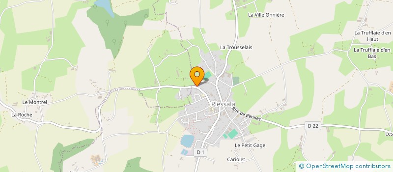 localisation de l'entreprise TERRE2VIE à LE MENE