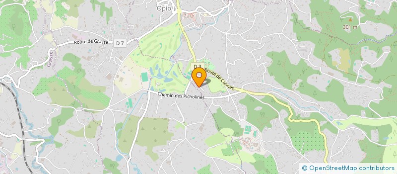 localisation de l'entreprise TERRECAP  OPIO