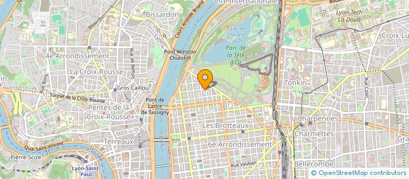 localisation de l'entreprise TERRECIEL à LYON