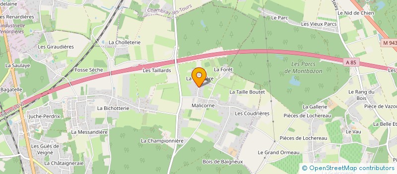 localisation de l'entreprise TERREDUCATION à VEIGNE
