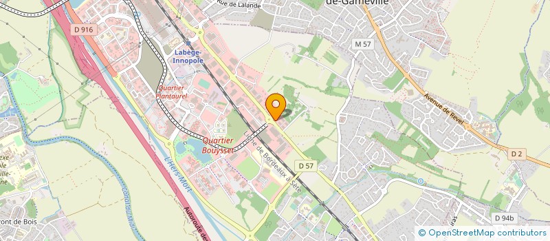 localisation de l'entreprise TERREFORT à LABEGE