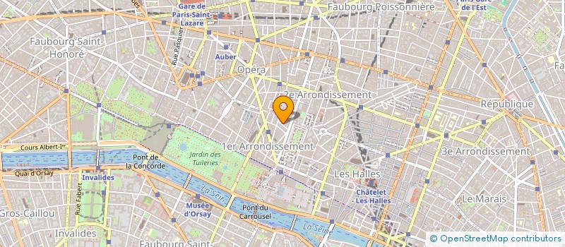 localisation de l'entreprise TERREIS VALORISATION à PARIS