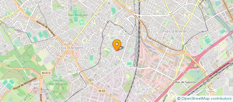 localisation de l'entreprise TERRELAN à MONTPELLIER