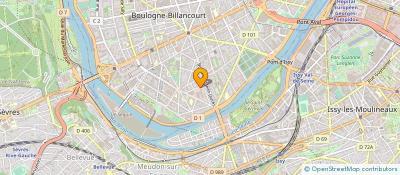 localisation de l'entreprise TERRELL GROUP à BOULOGNE-BILLANCOURT