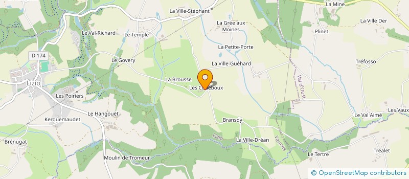 localisation de l'entreprise TERREMO'LOGIC  LIZIO