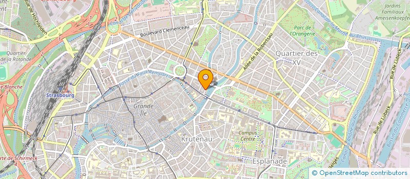 localisation de l'entreprise TERREMYS à STRASBOURG