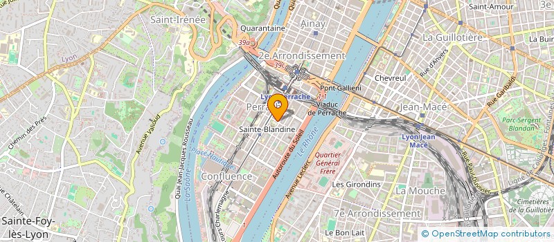 localisation de l'entreprise TERRENOIRE CONSEIL à LYON