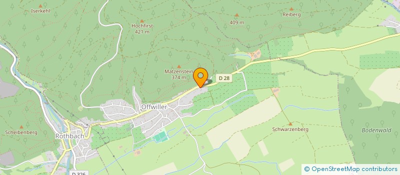 localisation de l'entreprise TERRENOVA  OFFWILLER