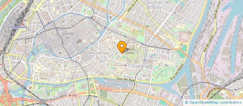 localisation de l'entreprise TERRENSIS  STRASBOURG