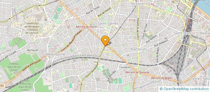 localisation de l'entreprise TERREOUERE  TALENCE