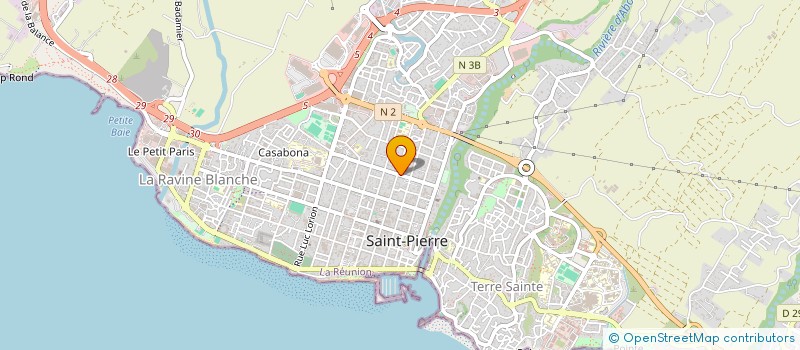 localisation de l'entreprise TERRES AUSTRALES à SAINT-PIERRE