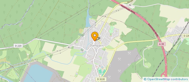 localisation de l'entreprise TERRES BIO D4 RIVIERES  TAVAUX