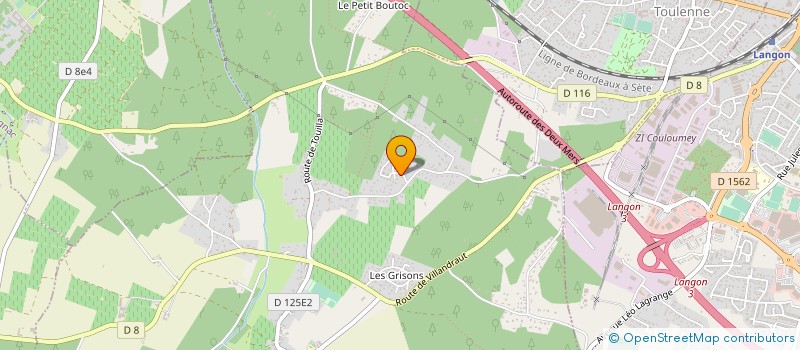 localisation de l'entreprise TERRES BORDELAISES  PREIGNAC