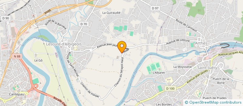 localisation de l'entreprise TERRES CITOYENNES ALBIGEOISES à LESCURE-D'ALBIGEOIS