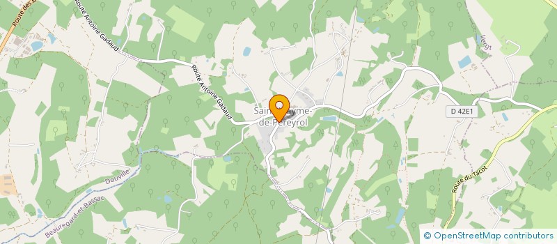 localisation de l'entreprise TERRES COMMUNES  CREYSSE