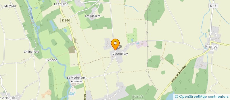 localisation de l'entreprise TERRES CUITES DE COURBOISSY à CHARNY OREE DE PUISAYE