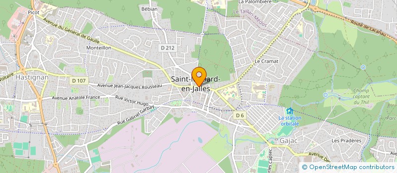 localisation de l'entreprise TERRES D'AILLEURS à SAINT-MEDARD-EN-JALLES