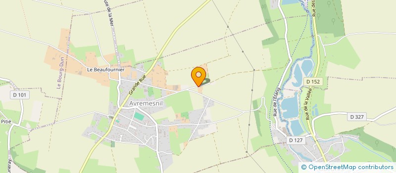 localisation de l'entreprise TERRES D'ALBATRE  AVREMESNIL