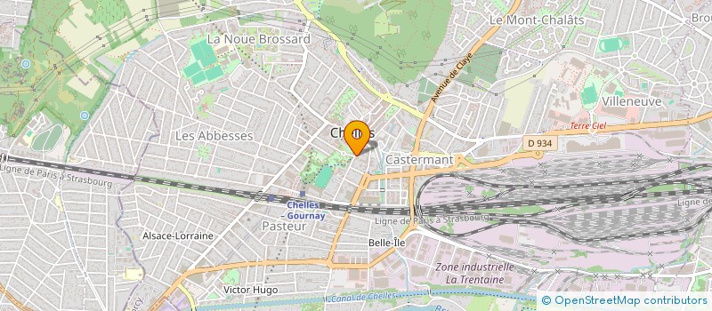 localisation de l'entreprise TERRES D'ANANDA  CHELLES