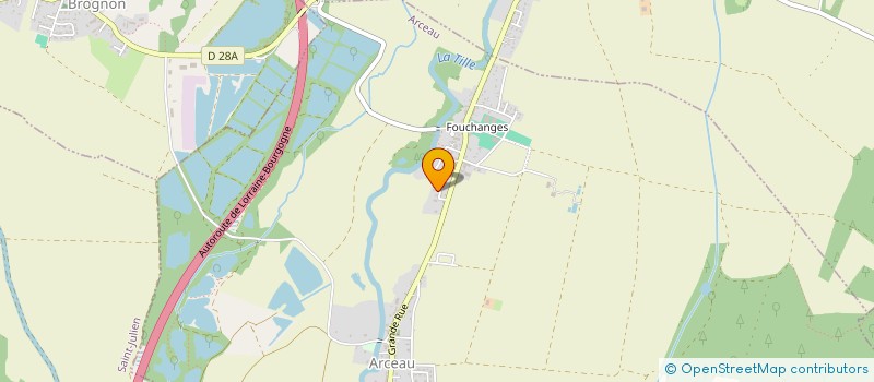 localisation de l'entreprise TERRES D'AUTREFOIS  ARCEAU