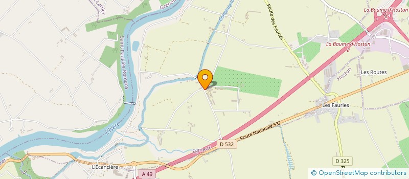 localisation de l'entreprise TERRES D'AVENIR  EYMEUX