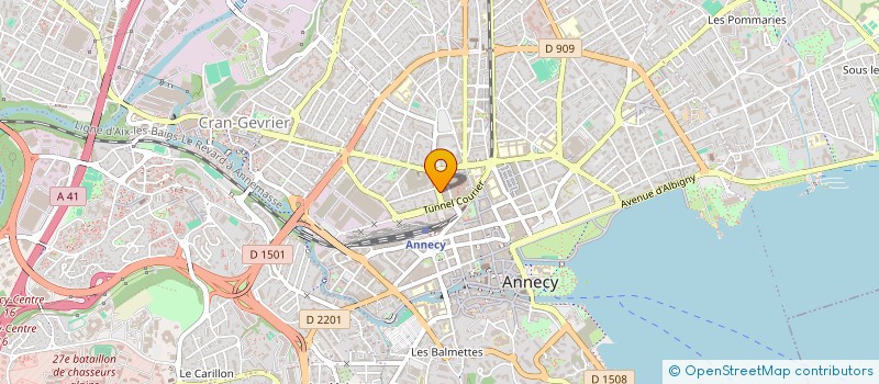 localisation de l'entreprise TERRES D'EMPREINTES à ANNECY