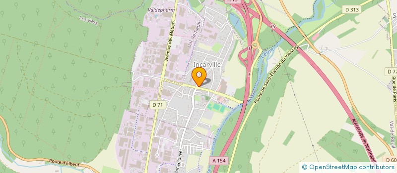 localisation de l'entreprise TERRES D'ENVOL  INCARVILLE