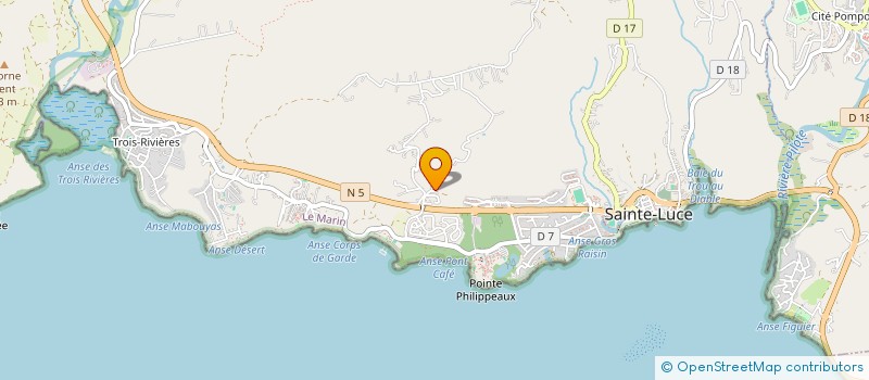 localisation de l'entreprise TERRES D'O  SAINTE-LUCE