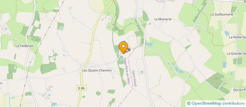 localisation de l'entreprise TERRES D'OREPERE  SAINT-PERE-EN-RETZ