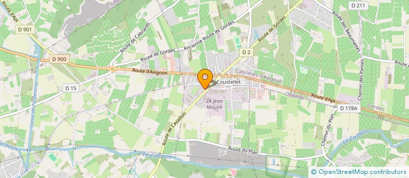 localisation de l'entreprise TERRES DE BORIES  MAUBEC