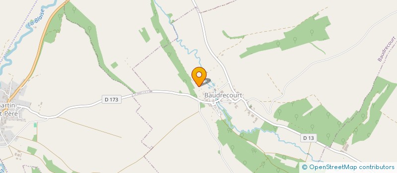 localisation de l'entreprise TERRES DE CHAMPAGNE à BAUDRECOURT
