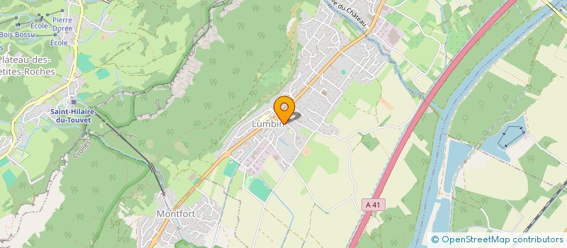 localisation de l'entreprise TERRES DE CIEL  LUMBIN