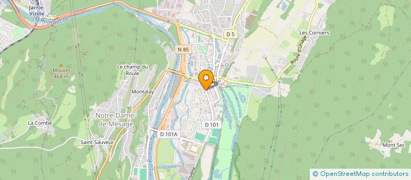 localisation de l'entreprise TERRES DE CIRQUE  VIZILLE