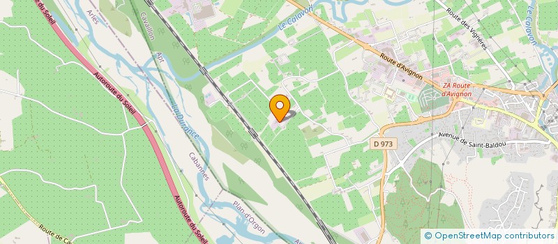 localisation de l'entreprise TERRES DE DURANCE à CAVAILLON