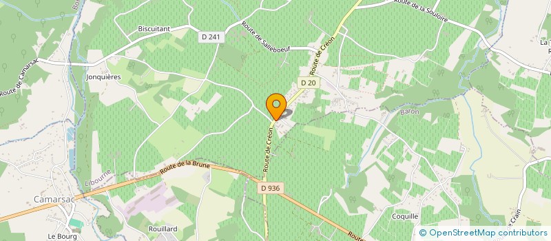 localisation de l'entreprise TERRES DE GIRONDE  SAINT-GERMAIN-DU-PUCH