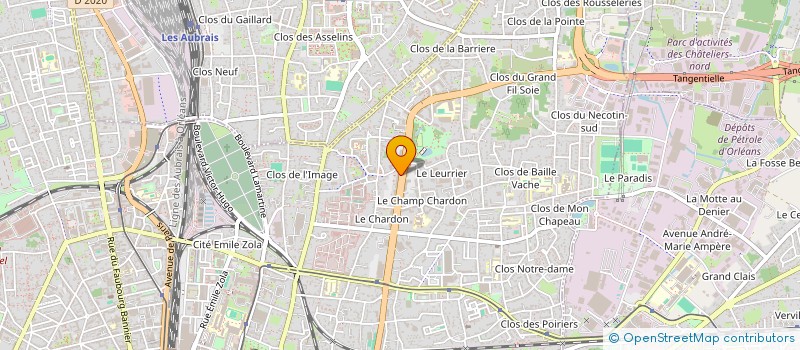localisation de l'entreprise TERRES DE JIM 2022 EN BEAUCE à ORLEANS