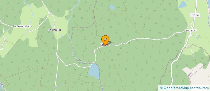 localisation de l'entreprise TERRES DE L'HATE  SAINT-GERMAIN-DE-MODEON