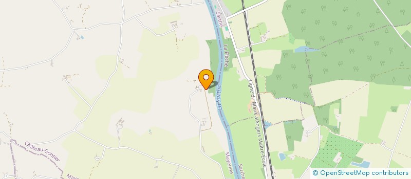 localisation de l'entreprise TERRES DE LA MORLIERE  SAINT-DENIS-D'ANJOU