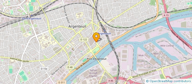 localisation de l'entreprise TERRES DE MEMOIRE  ARGENTEUIL