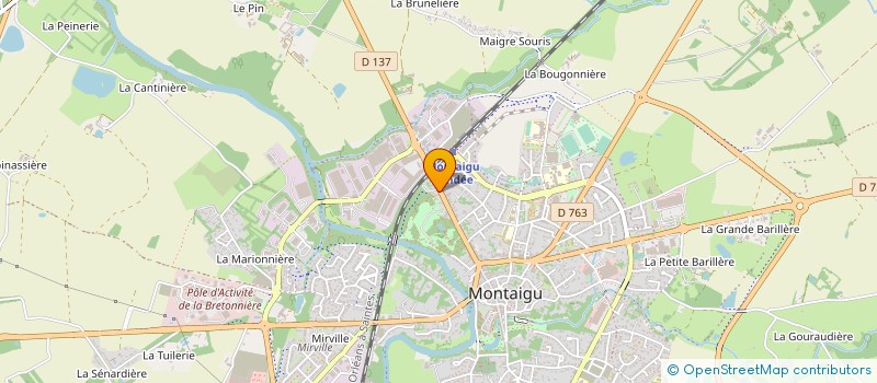 localisation de l'entreprise TERRES DE MONTAIGU, COMMUNAUTE D'AGGLOMERATION à MONTAIGU-VENDEE