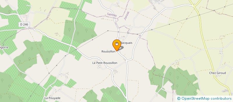 localisation de l'entreprise TERRES DE ROUSSILLON  SAINT-GERMAIN-DU-SEUDRE