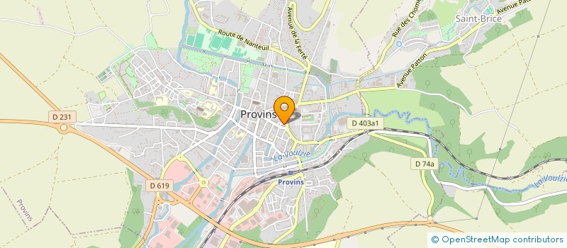 localisation de l'entreprise TERRES DE SIENNE à PROVINS