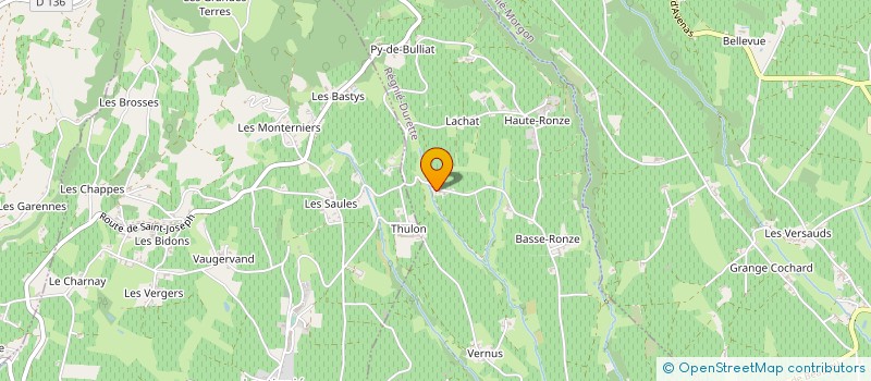 localisation de l'entreprise TERRES DE VALLIERES à REGNIE-DURETTE
