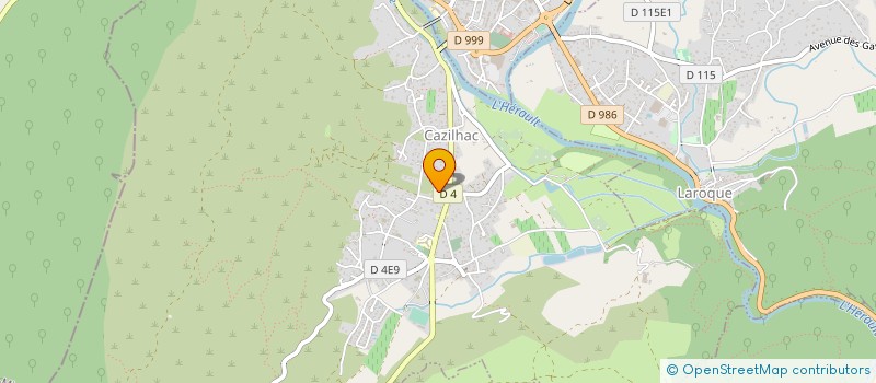 localisation de l'entreprise TERRES DES CEVENNES à GANGES